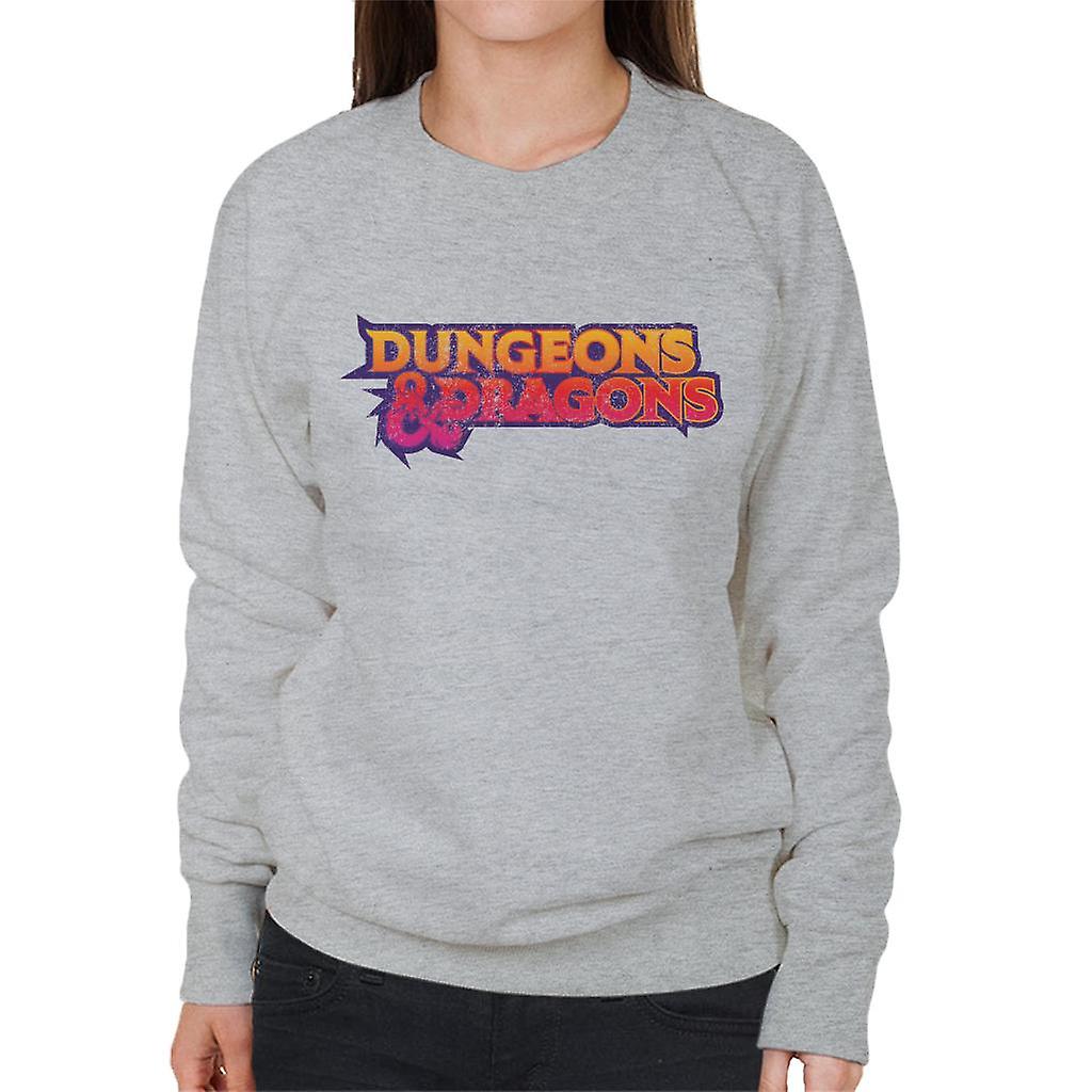 Dungeons & Dragons Gradient Logo Women's Sweatshirt
