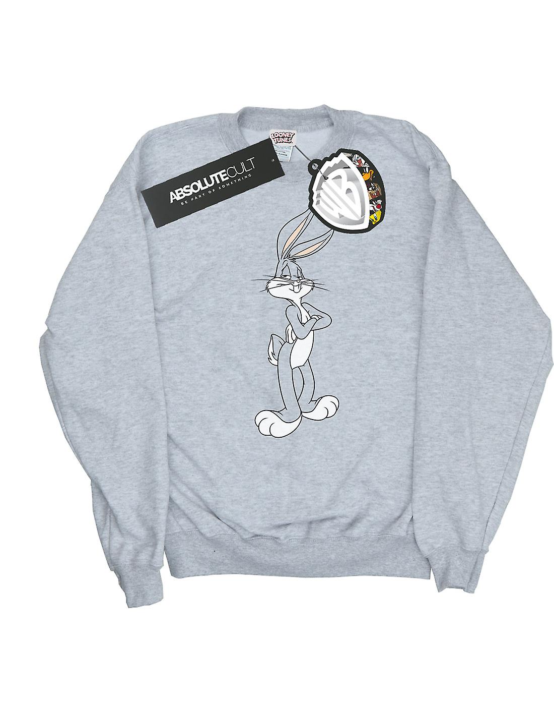 Looney Tunes Men's Bugs Bunny Crossed Arms Sweatshirt Fruugo SA