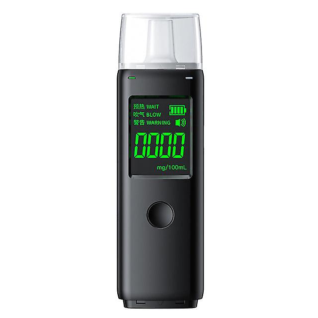 Professional Breath Tester Lcd Screen Display Portable Alcohol Testers Usb Breathalyzer Alcohol Test Tools With 4 Mouthpieces