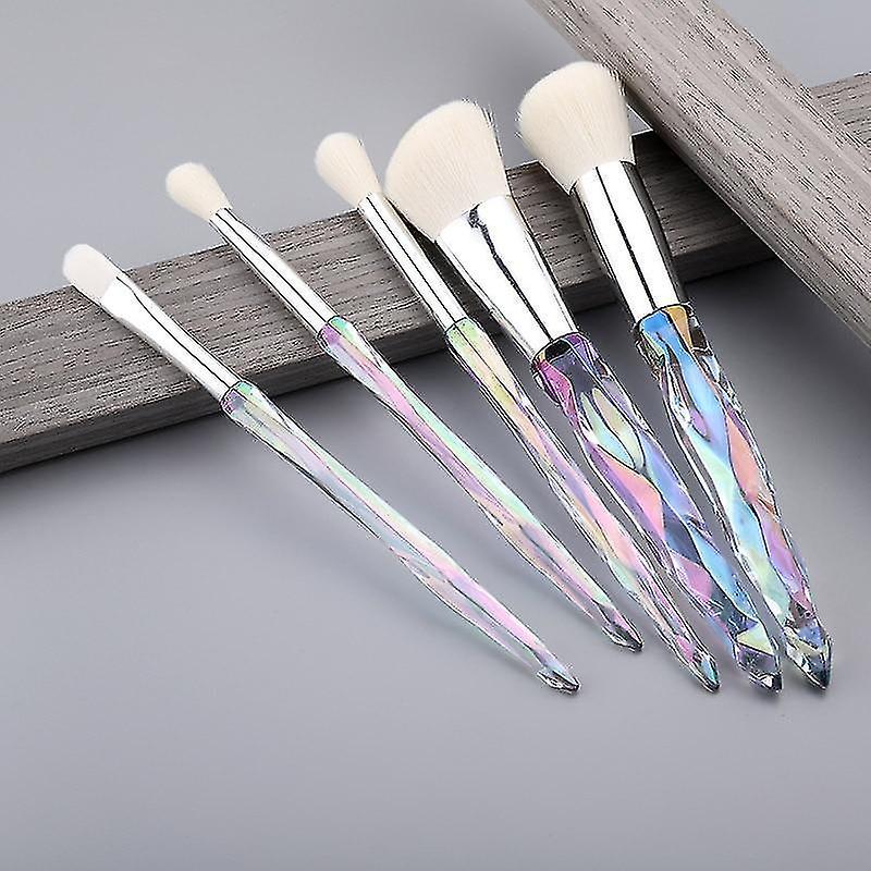 6 Kristall-Make-up-Pinsel