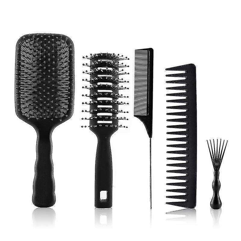 Hairdressing Airbag Comb Set Oil Head Styling Ribs Comb Wide Tooth Pointed Tail Comb