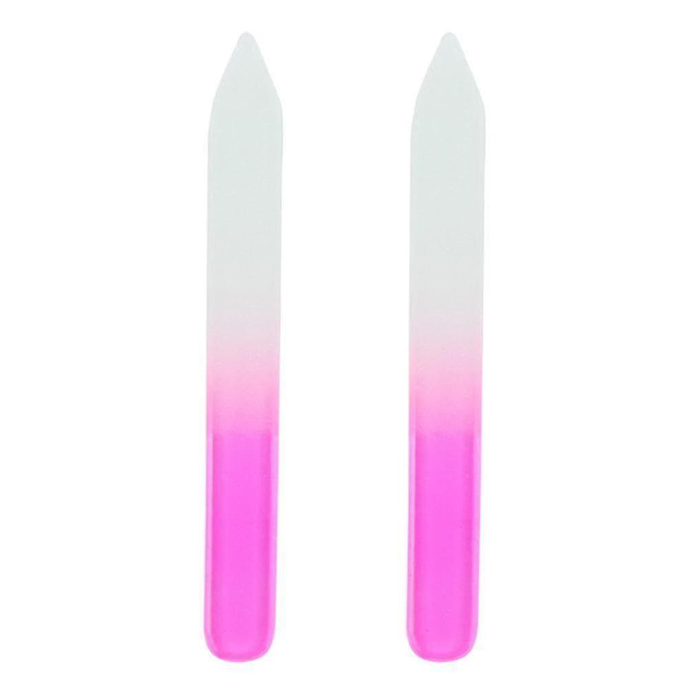Profesjonell manikyr Glass Fingernail Files, Gentle Precision Filing