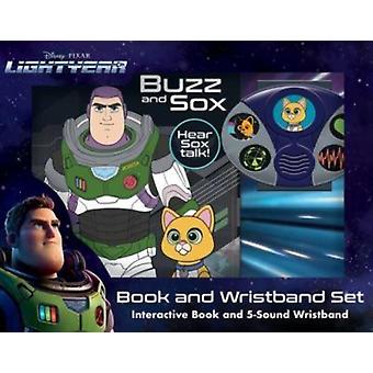 Disney Pixar Lightyear Buzz And Sox Book And 5-sound Wristband Set - Phoenix International Publications Incorporated