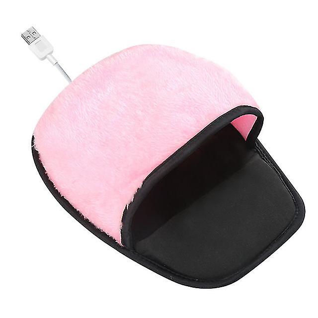 Usb Heated Hand Mouse Pad With Wrist Rest Support Gamer Warm Winter Cute Computer Office Desk Soft Fashion Mice Mat For Gaming