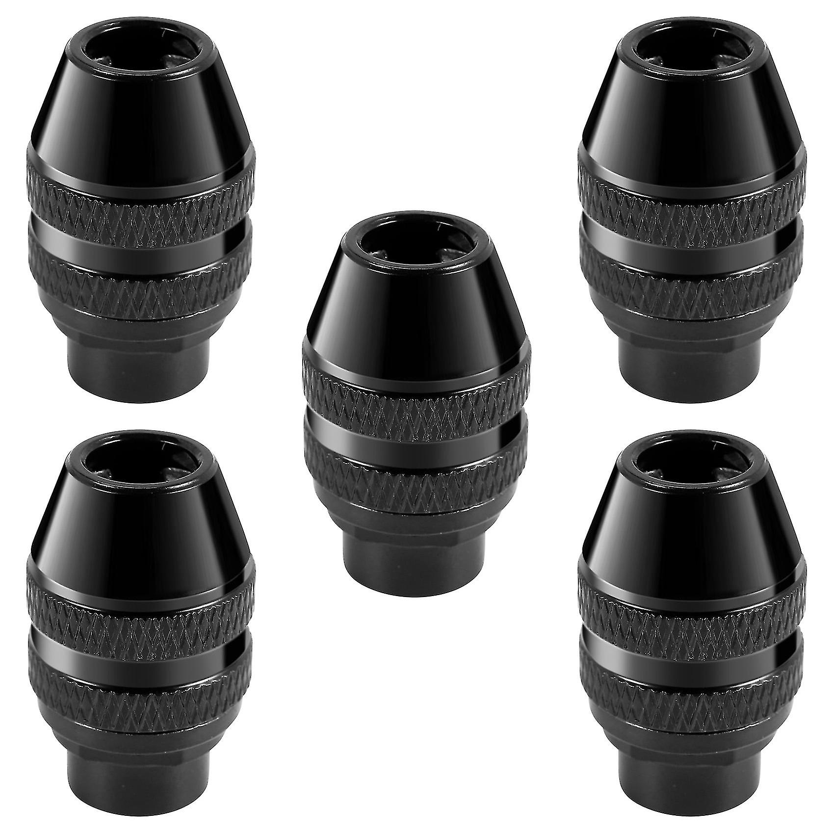 5 Pcs Quick Change Chuck Multifunction Universal Mini Keyless Drill Chuck For Electric Grinder Tool
