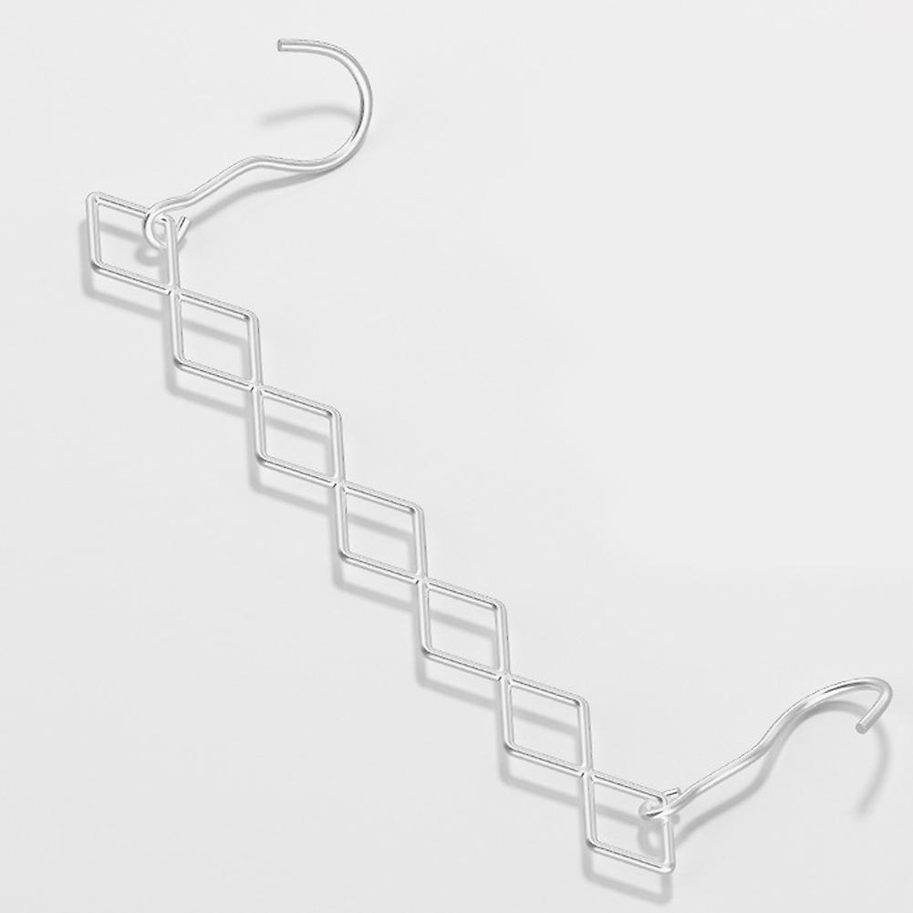 Metal 7-Hole Clothes Storage Hanger Household Saving Space Clothes Rack for Bedroom