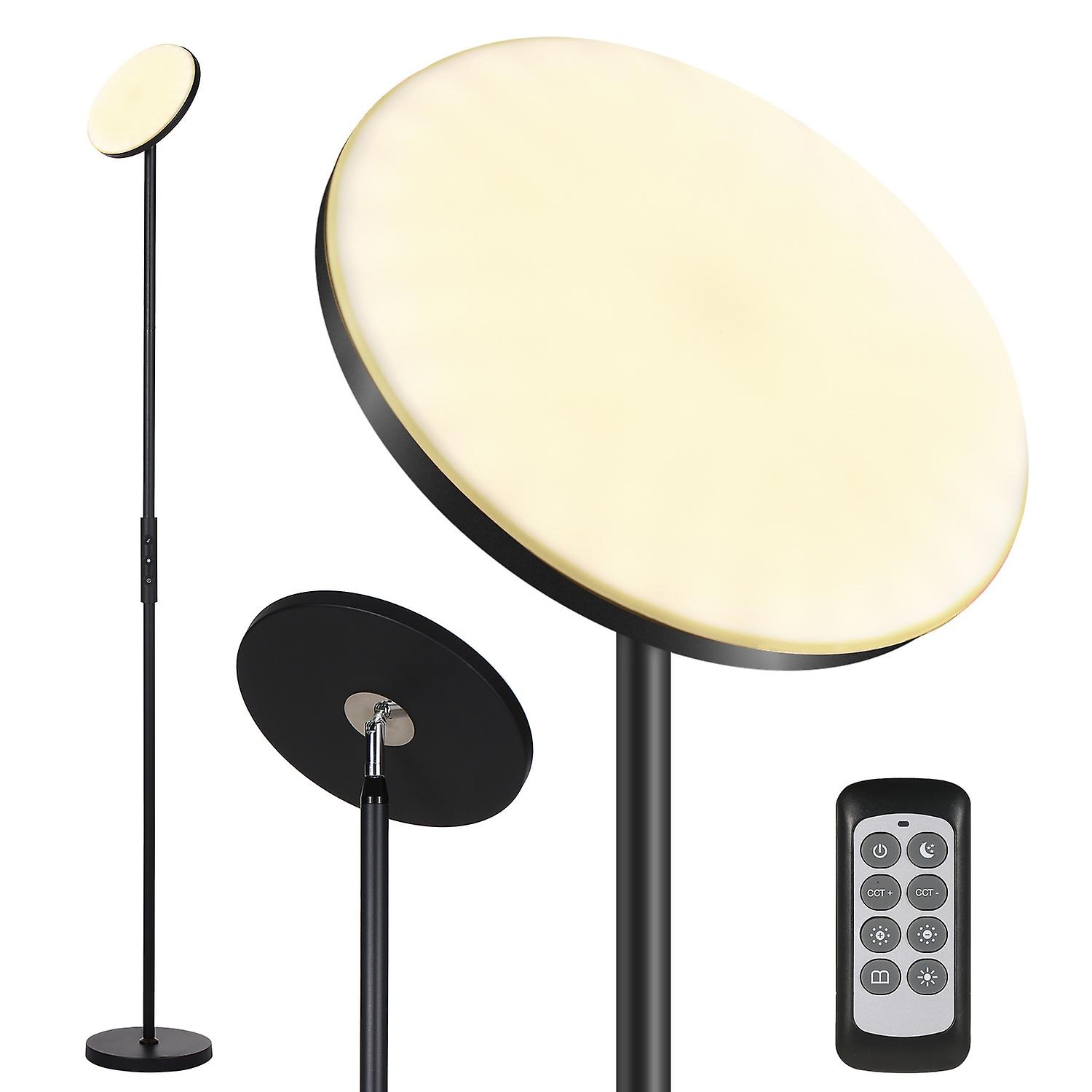 Neoglint Modern Floor Lamp 30W 3000LM Super Bright Upturn LED Standing Lamp 3 Color Temperatures Tal