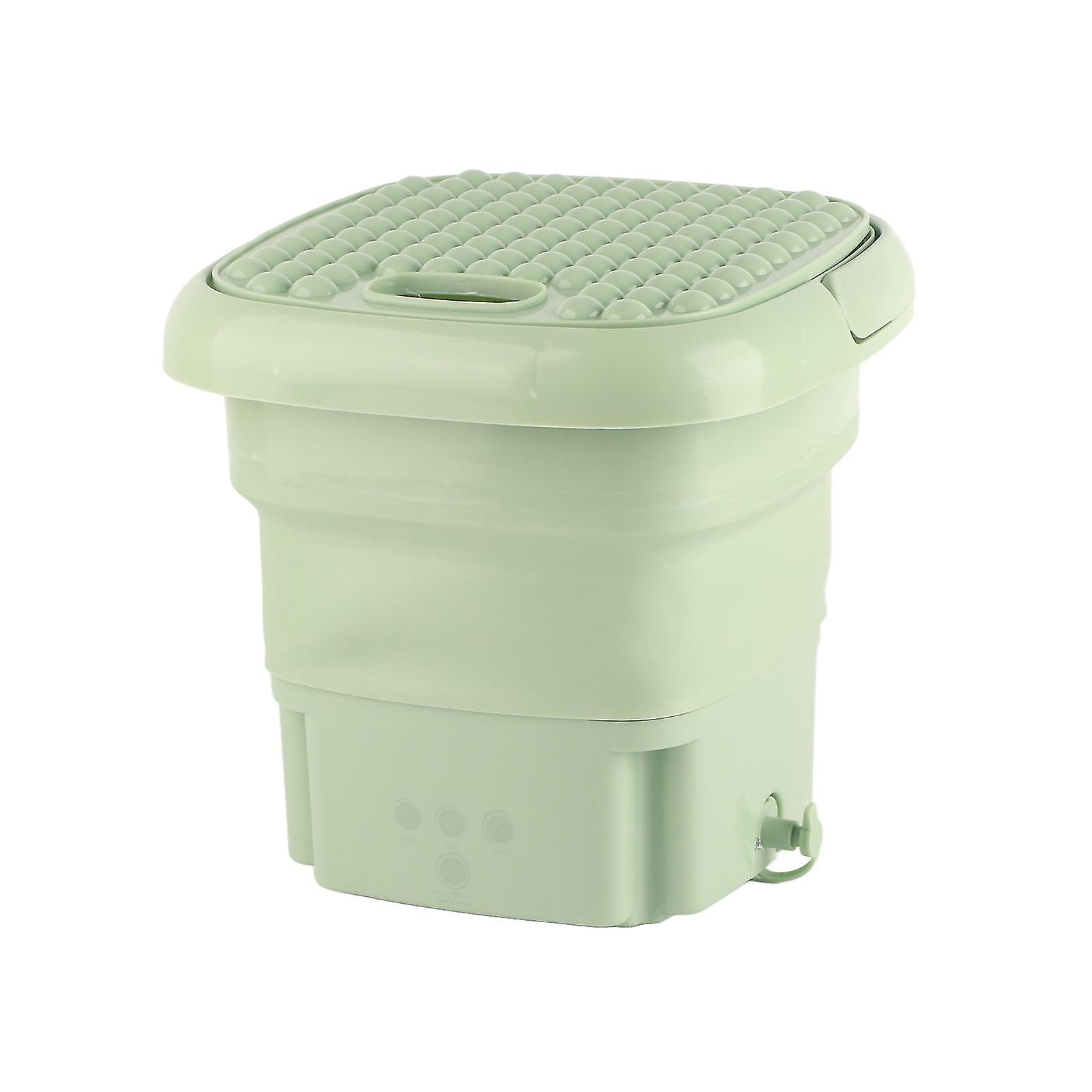 Compact 3-Mode Folding Washer with Deep Clean & Auto Drain, US Voltage