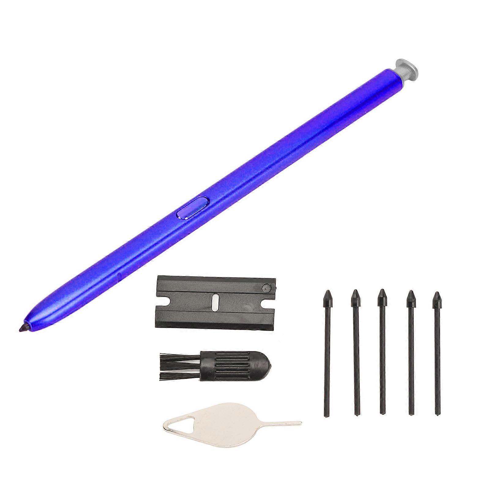 Stylus Pens Universal High Sensitivity Touch Screen Pen with Replacement Tips for Galaxy Note 10 Note 10 Plus Silver