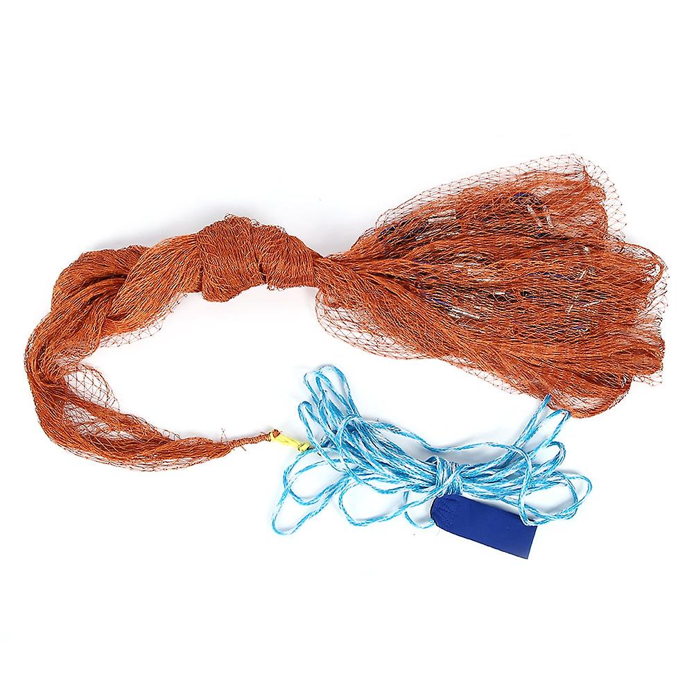 Automatic Fishing Tool Cast Net for Bait Trap Outdoor Fish Throw Mesh with Steel Pendant