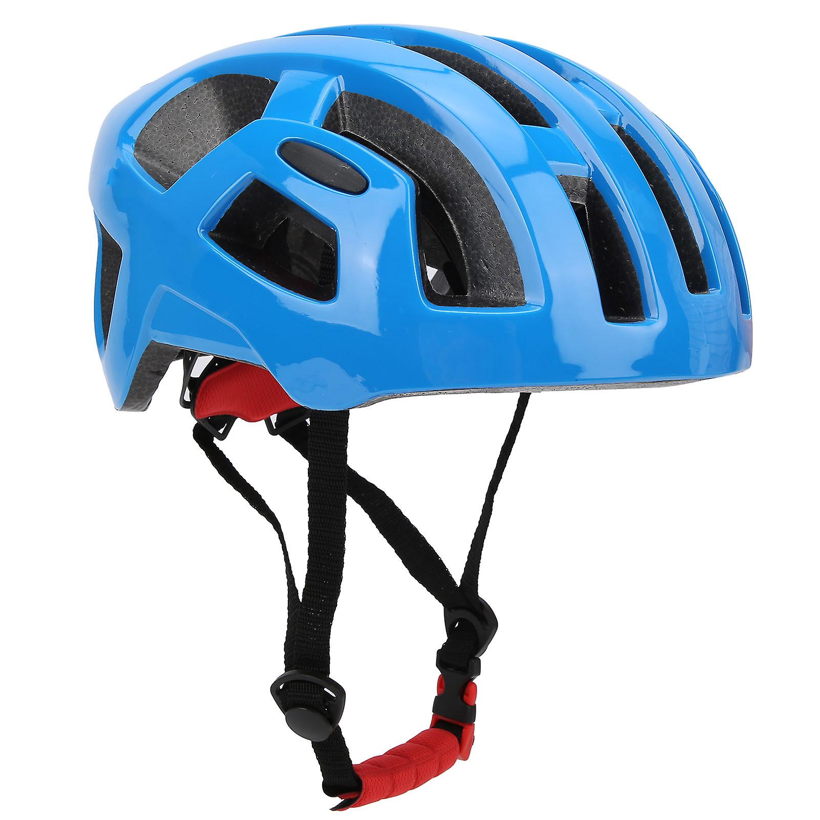 RNOX Adjustable Bike Helmet with OnePiece Design & Gear Fit System (Dark Blue)