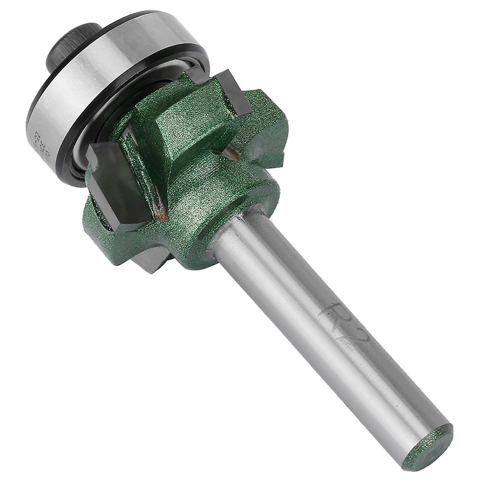 Woodworking Milling Cutter 4 Teeth Trimming Cutter Edge Trimmer Router Bit (R2)