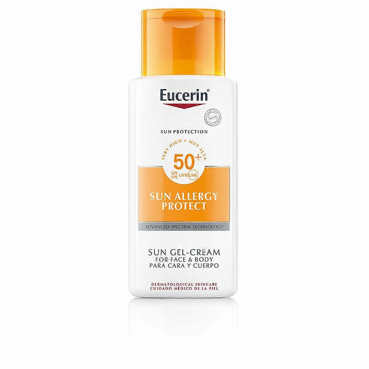 防晒凝胶 Eucerin 防晒抗过敏霜 150 毫升 Spf 50 过敏性皮肤