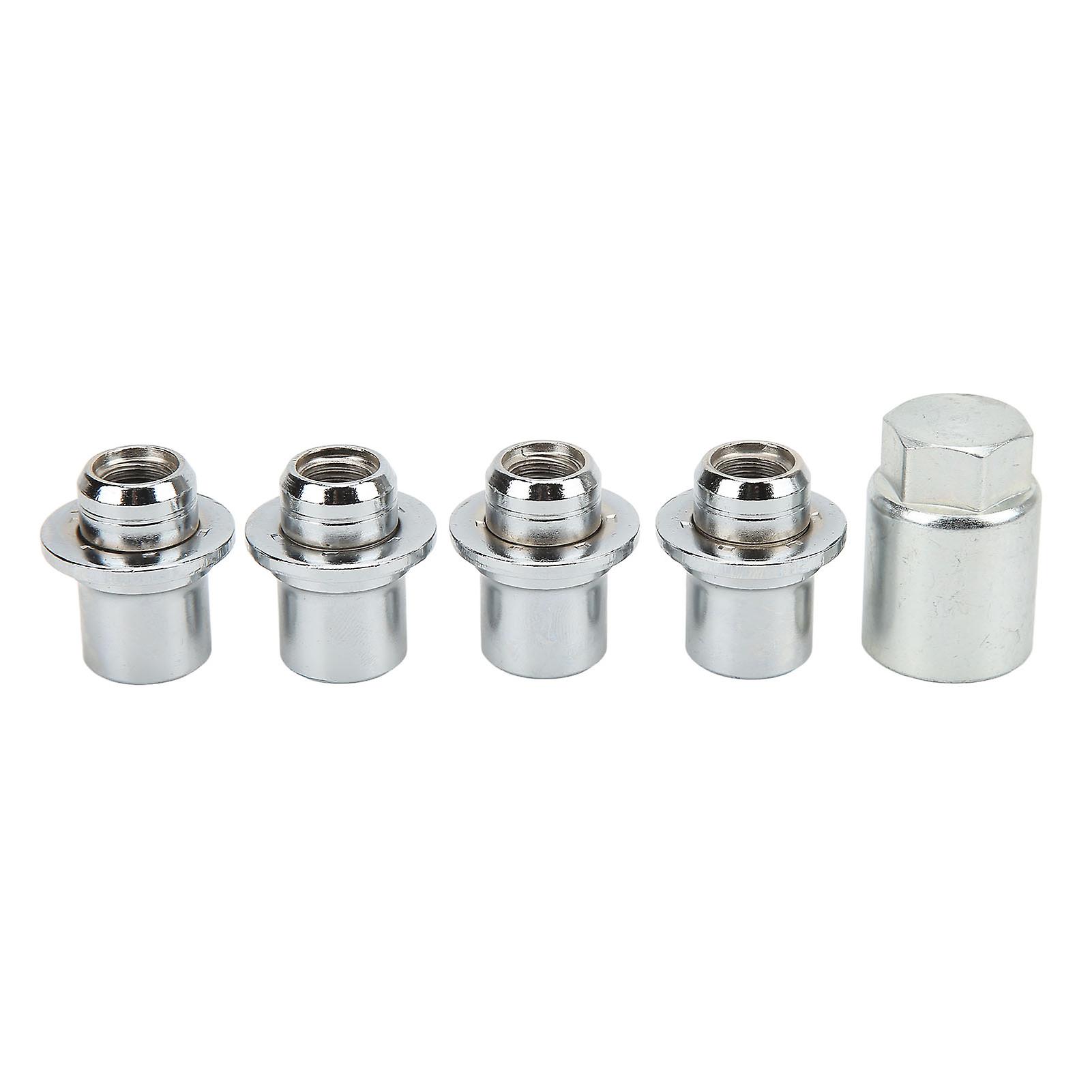 5pcs 00276-00900 Metal Wheel Lock High Precision Short Anti-Theft Car Accessories