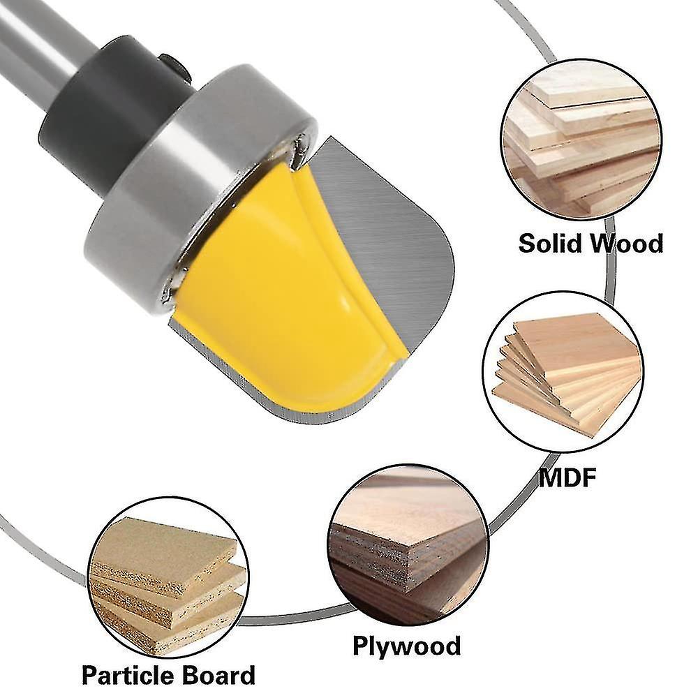 3pcs 1/4 Inch Shank Bowl And Tray Router Bit Bowl Tray Template