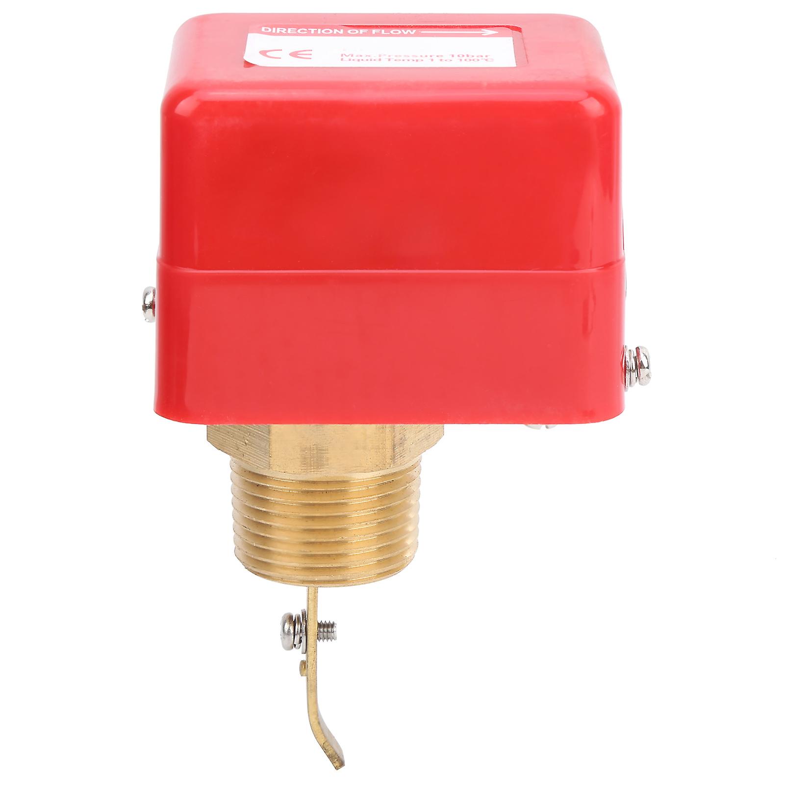 HFS-25 Brass Water Flow Switch Paddle 1in 0-60℃ 10bar SPT