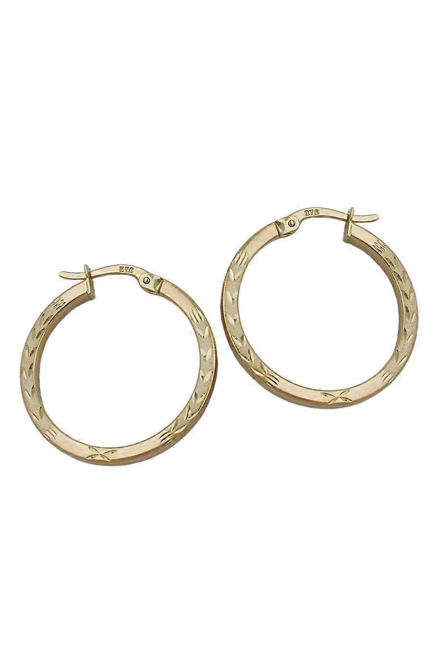 Hoop Earrings 9k Gold - Gl431065