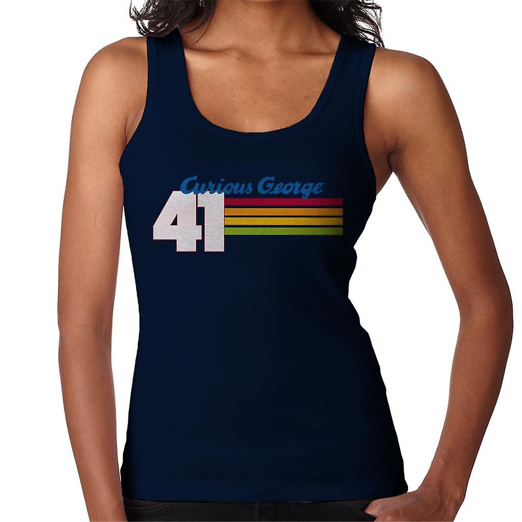 Curious George 41 Race Stripes Women's Vest