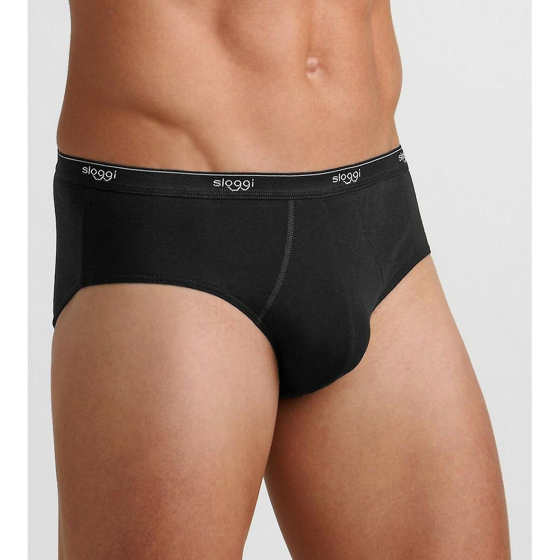 Lot De 3 Slips - Noir En Coton