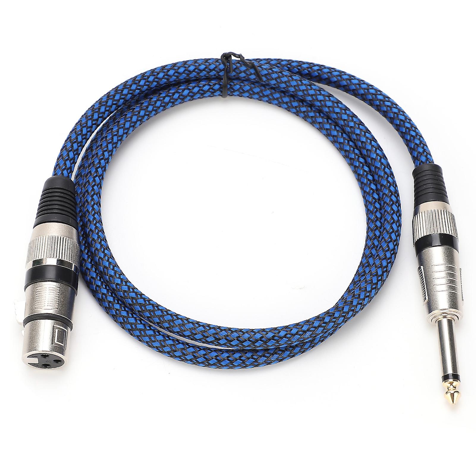 Audio Cable, 6.5 TS, Female, 6.35, Copper