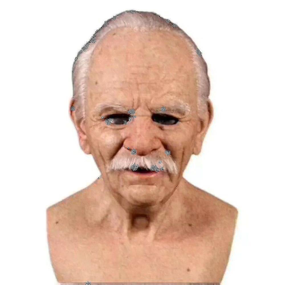 ハロウィン コスプレ ハゲ老人 フェイス マスク パーティー プロップ 大人