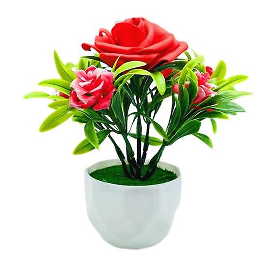 Durable Artificial Flower Bonsai Realistic Vibrant Color Weather-resistant