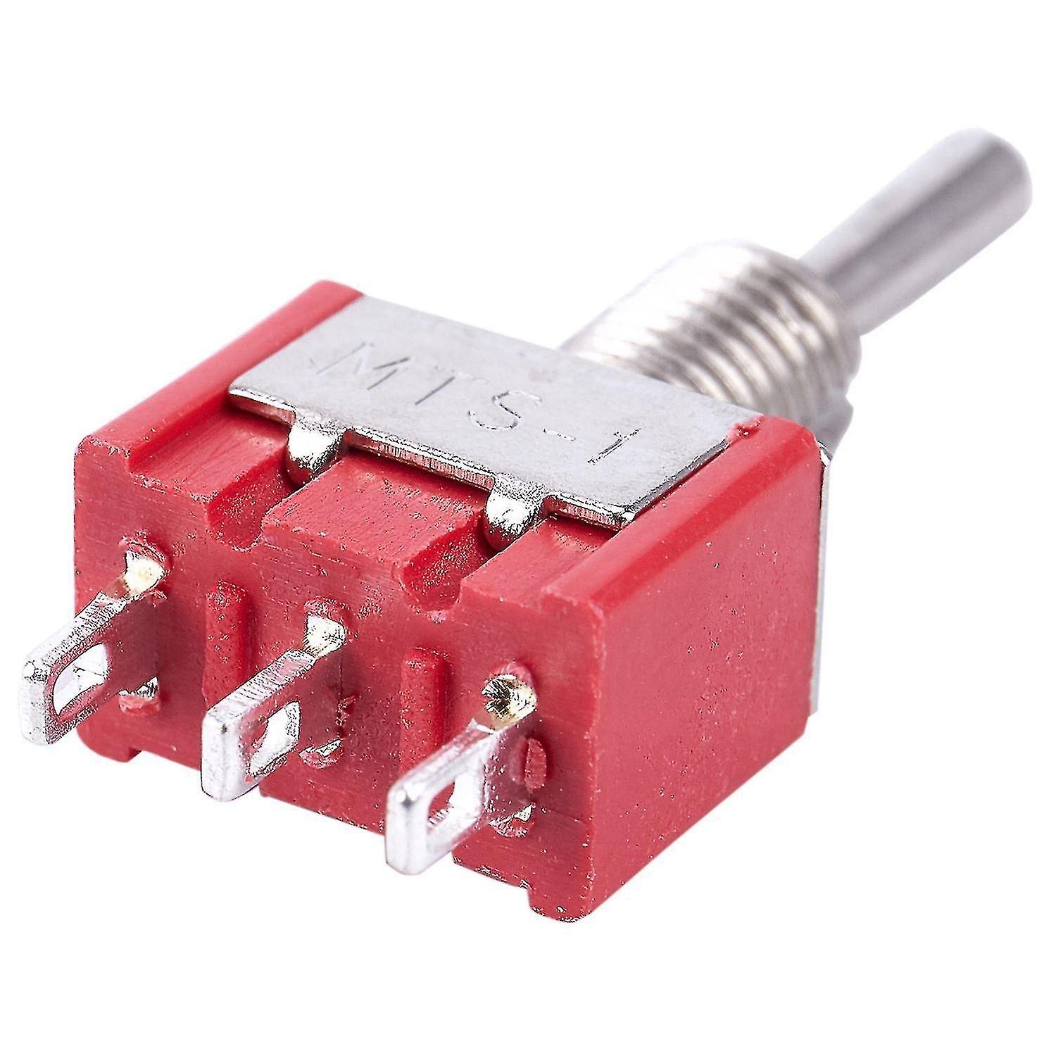 5 X Mini Ary (on)off(on) Toggle S Railway Spdt 12v,silver