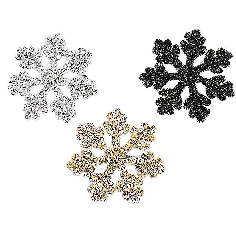 3pcs Embroidered Patches