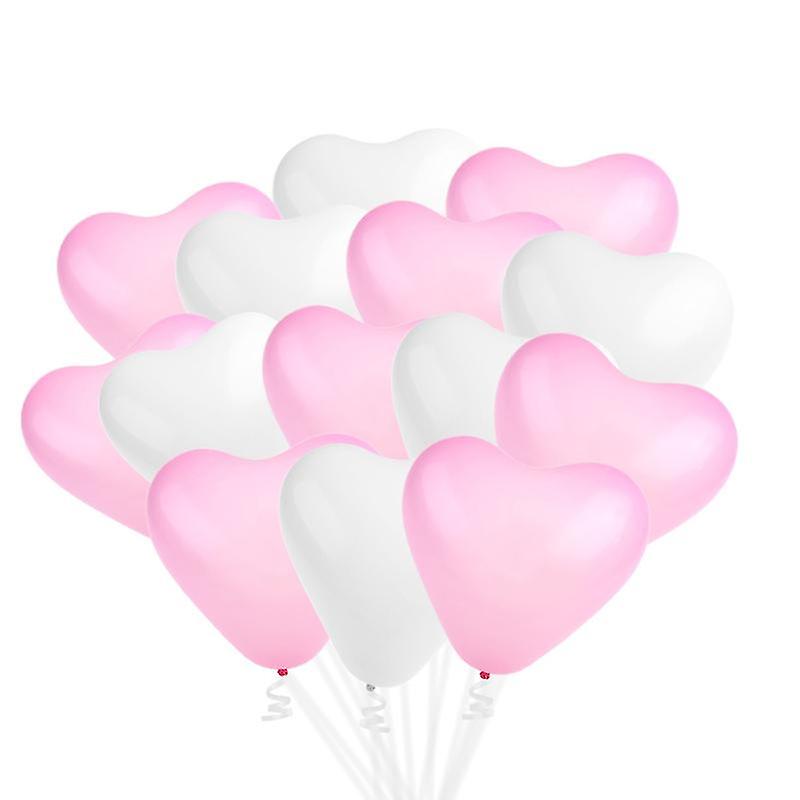 50pcs Heart Shaped Balloon