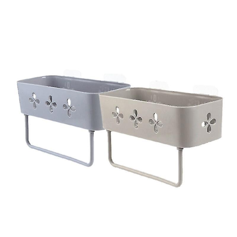 2pcs Bathroom Storage Basket
