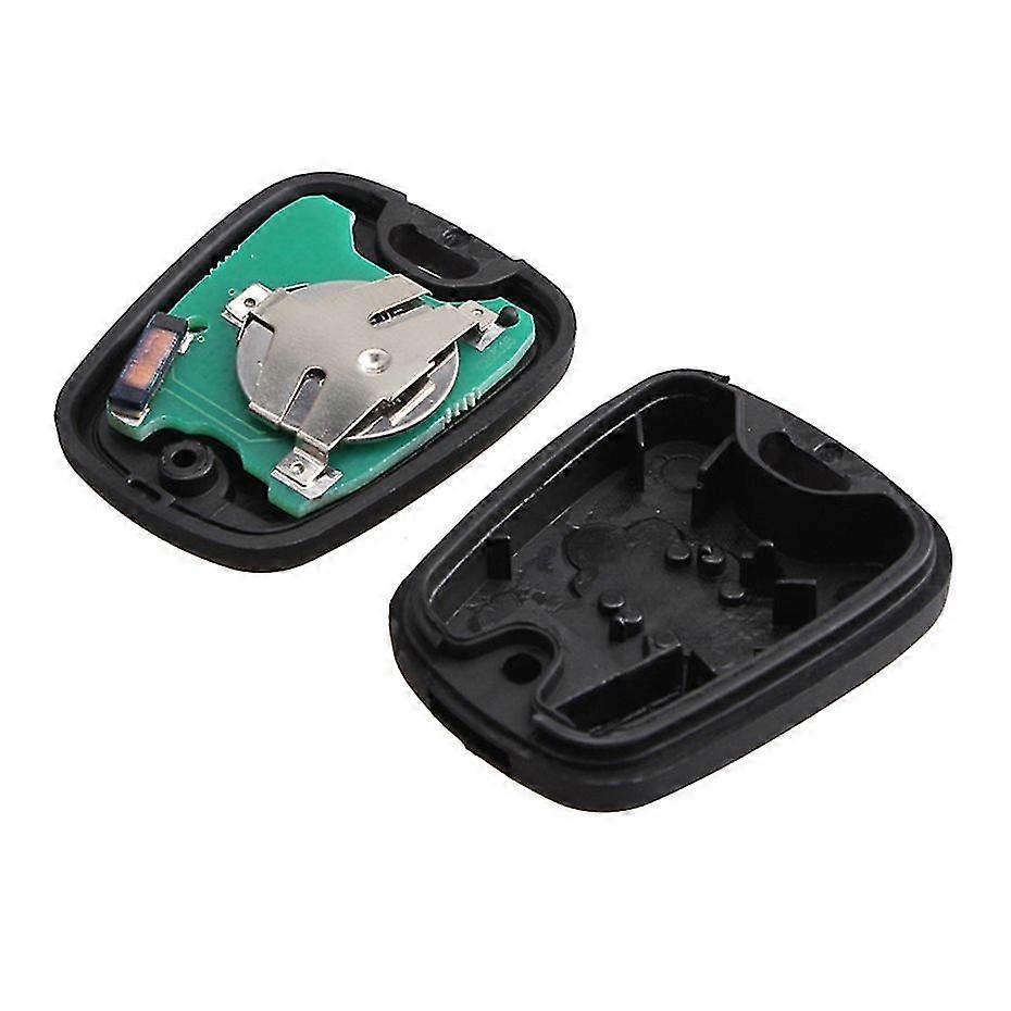 プジョー206 434mhz Pcf7961チップ用車2ボタンリモートキーフォブケースシェル