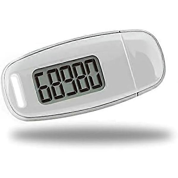 3D USB rechargeable pedometer, accurate pedometer with large LCD
