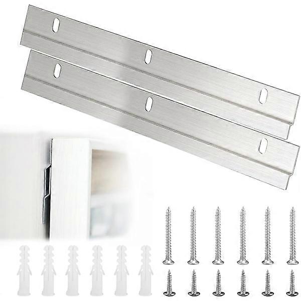 Heavy Mirror Fixing Rail Z Mounting Bracket Hook Fixing Heavy Frame Brackets for Pictures Mirrors Furniture Connector