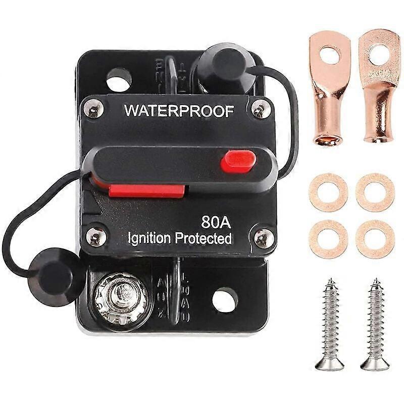 Car Yacht RV Automatic Circuit Breaker 80A