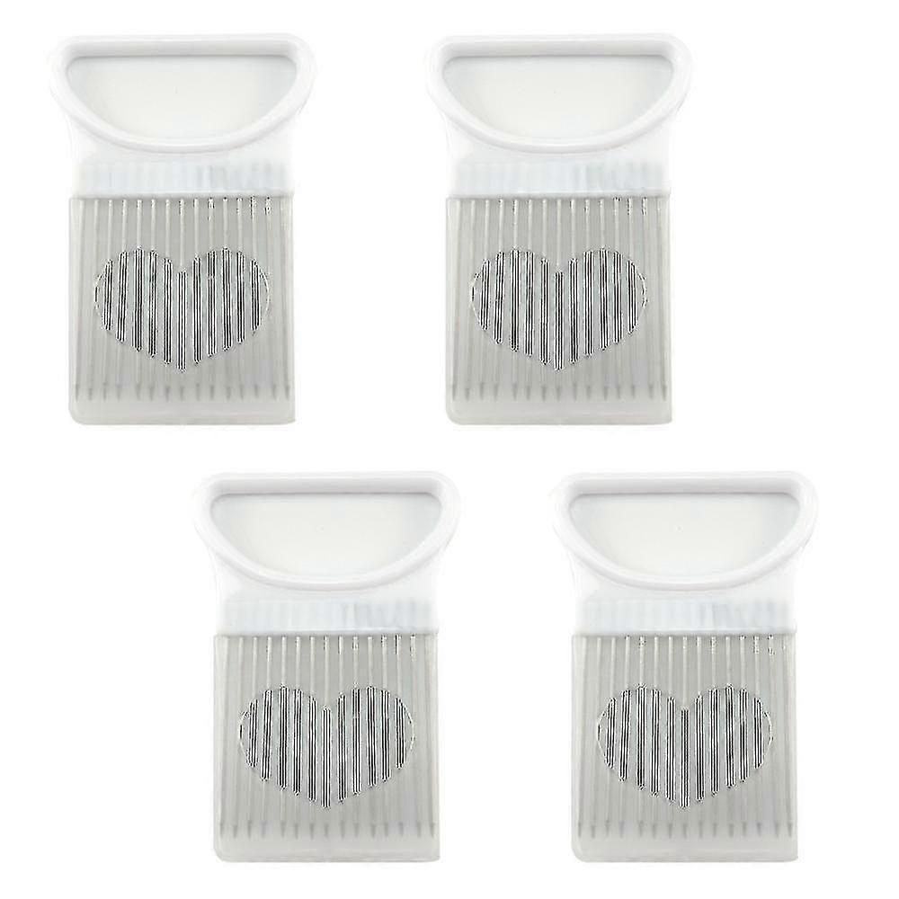 4 Pieces Onion Holder Slicer,vegetable Tomato Holder Slicer Cutter