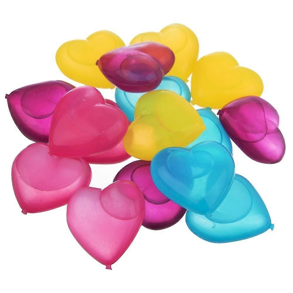Heart-shaped ice cubes for cooling drinks