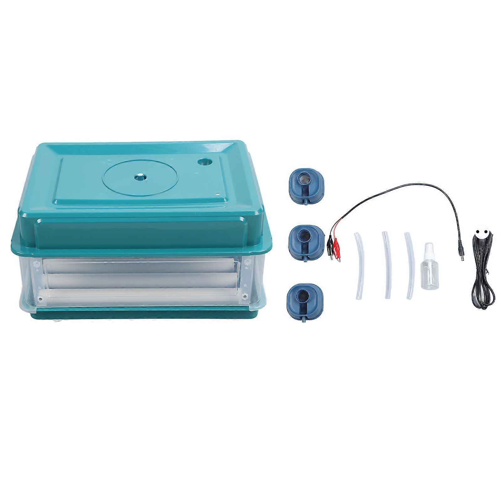 Egg Incubator Controller LED Light Automatic Flipping Incubator Humidity Controller Green EU Plug 220V 24 Eggs