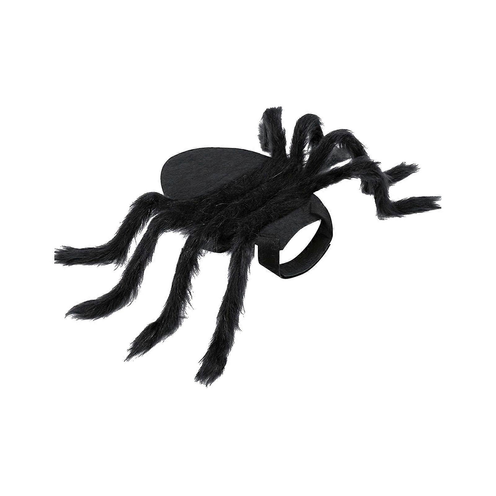Comparer les prix de Unbrand Halloween chien araignée costume animal de compagnie Halloween drôle araignée poitrine dos chien petit chien transformation costume vacance...