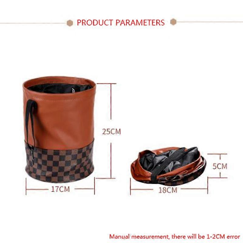 Vehicle-mounted Multifunctional Telescopic Trash Can