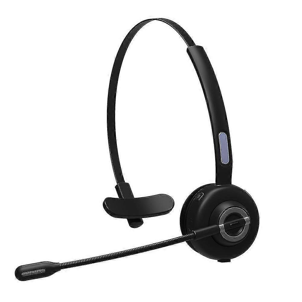 Trucker Bluetooth Headphones, Wireless Headset With Microphone For Pc, Bluetooth Headphones With Microphone Noise Cancelling, For Cell Phones, Compute