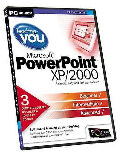 MS PowerPoint XP 2000 - PC CD - Ny og forseglet