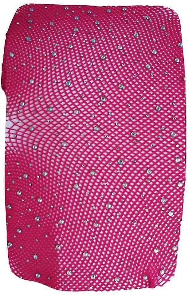 Bling Crystal Strass Élastique Résille Collants Collants