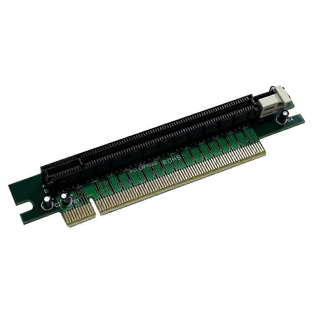 PCI-E 16X Riser Card 90 Grade Pci-E Pci-Express 16X la 16X Slot Right Angle Extender Protector Ris