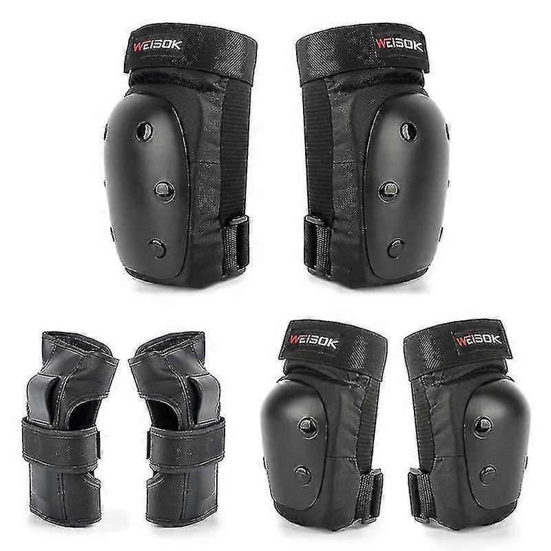 Ρυθμιζόμενα προστατευτικά γονάτων και αγκώνων, επιγονατίδες για σκούτερ, skateboard, roller skate