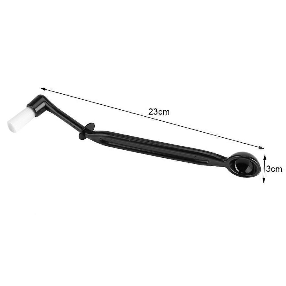 Espresso Coffee Machine Cleaning Brush and Spoon for Group Head Kitchen Use