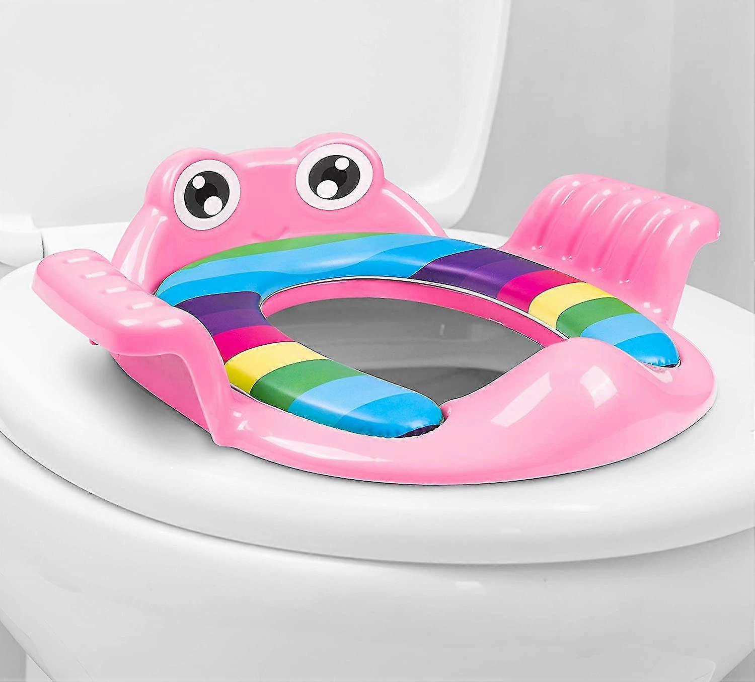 Barntoalettsits, toalettfäste lämplig för alla toaletter - Pottränare för pojke