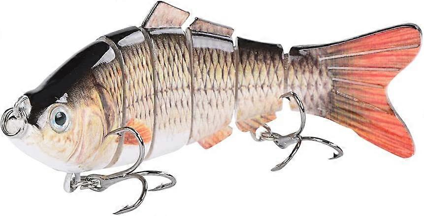 Κινούμενο ψάρεμα δέλεαρ Swimbait για ψάρεμα |Αργά βυθιζόμενα βιονικά δολώματα κολύμβησης με αγκίστρια ψαρέματος Γλυκό νερό αλμυρό νερό