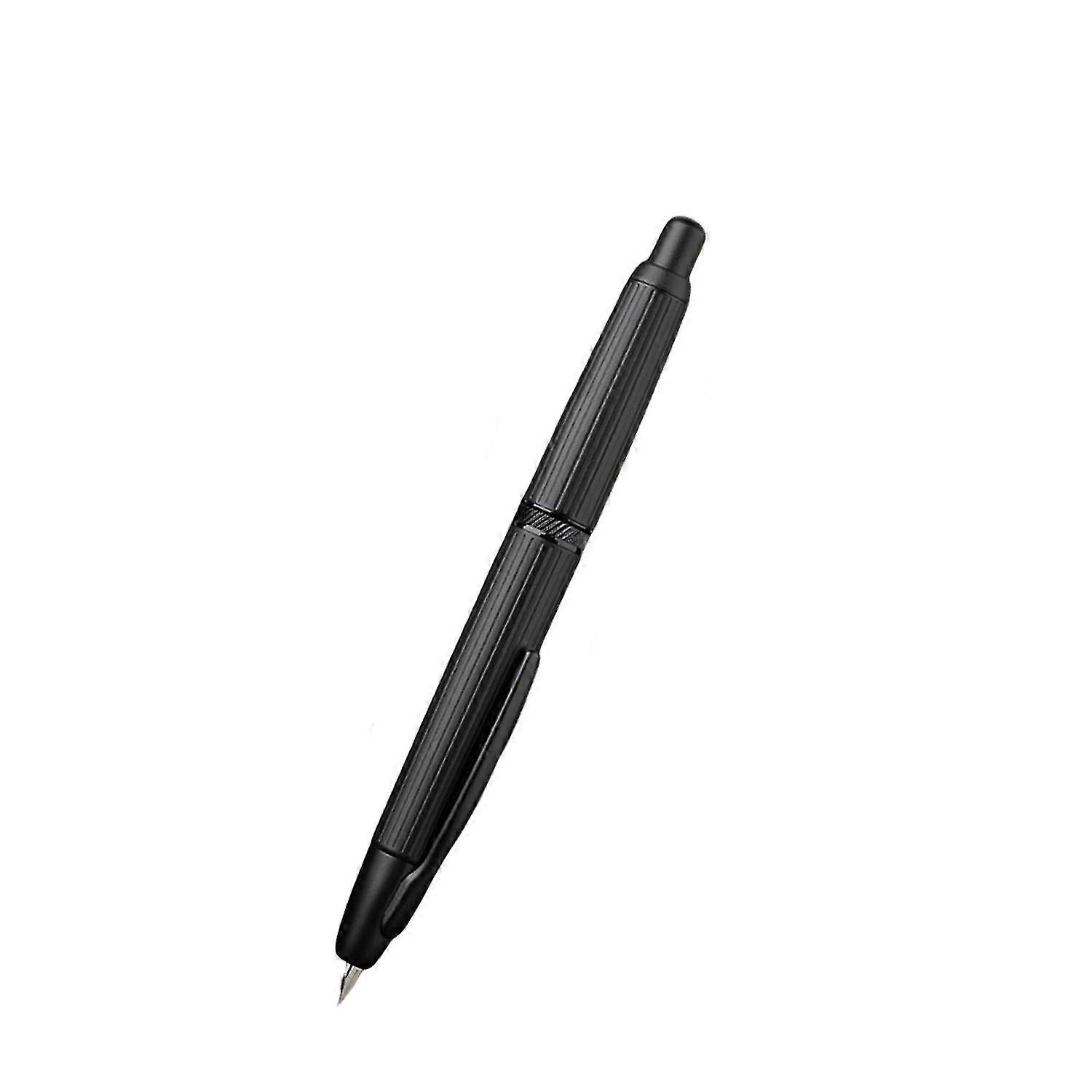 Majohn A1 Press Metal Fountain Pen W/ Clip Iridium Extra Fine Nib 0.38mm Office Fg