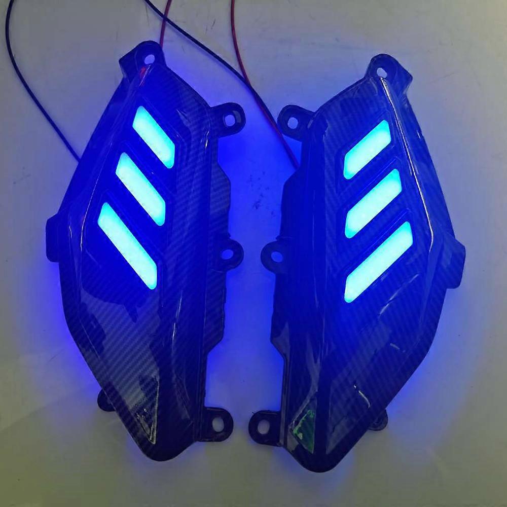 Motorcycle Nmax155 Rear Side Cover Guard With Light Protect Cap For Yamaha Nmax 155 Nmax125 N MAX 125 MAX155 2016 2017 2018 2019