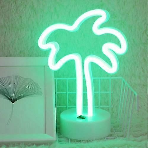 Coconut Tree Romantic Neon Led Holiday Light With Holder